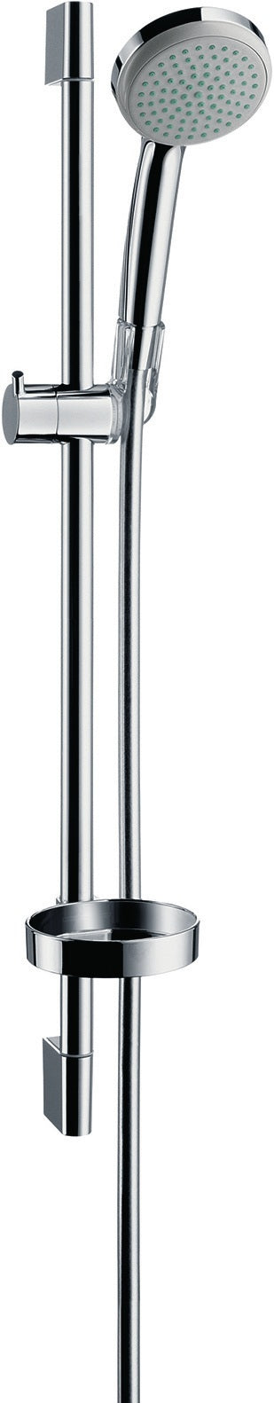HANSGROHE Brauseset Croma 100 Mono mit Unica'C Brausestange 650 mm in Chrom