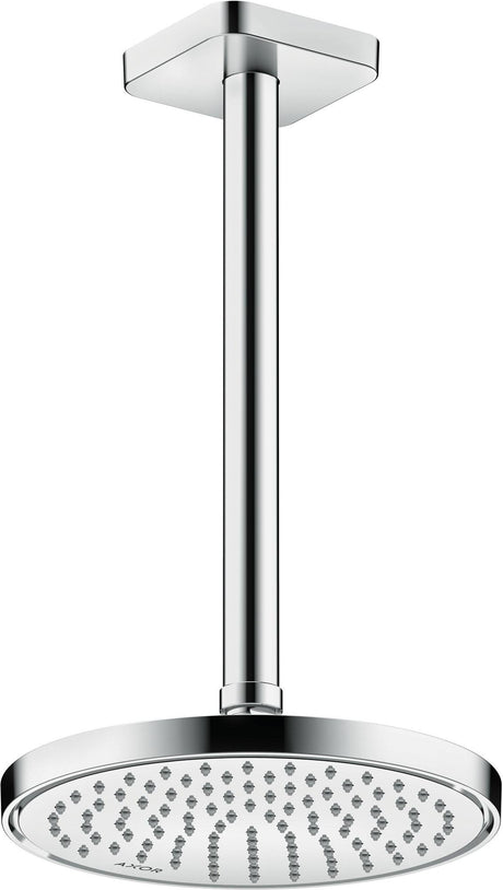 AXOR Kopfbrause 220 1jet EcoSmart Chrom – 220 mm Rain-Duschkopf für Wand- und Deckenmontage