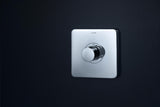 AXOR ShowerSelect Soft Thermostatbatterie Highflow Unterputz Chrom – quadratisch, 1 Verbraucher