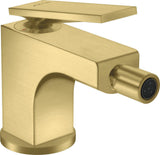 AXOR CITTERIO Einhebel-Bidetmischer mit Zugstangen-Ablaufgarnitur, Chrom – Hansgrohe