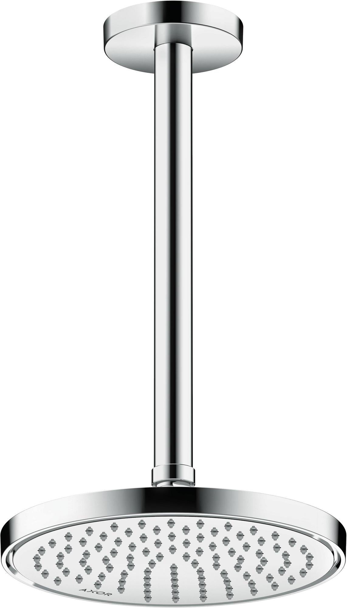AXOR Kopfbrause 220 1jet chrom – Rain-Strahl, 220 mm, Wand- oder Deckenmontage
