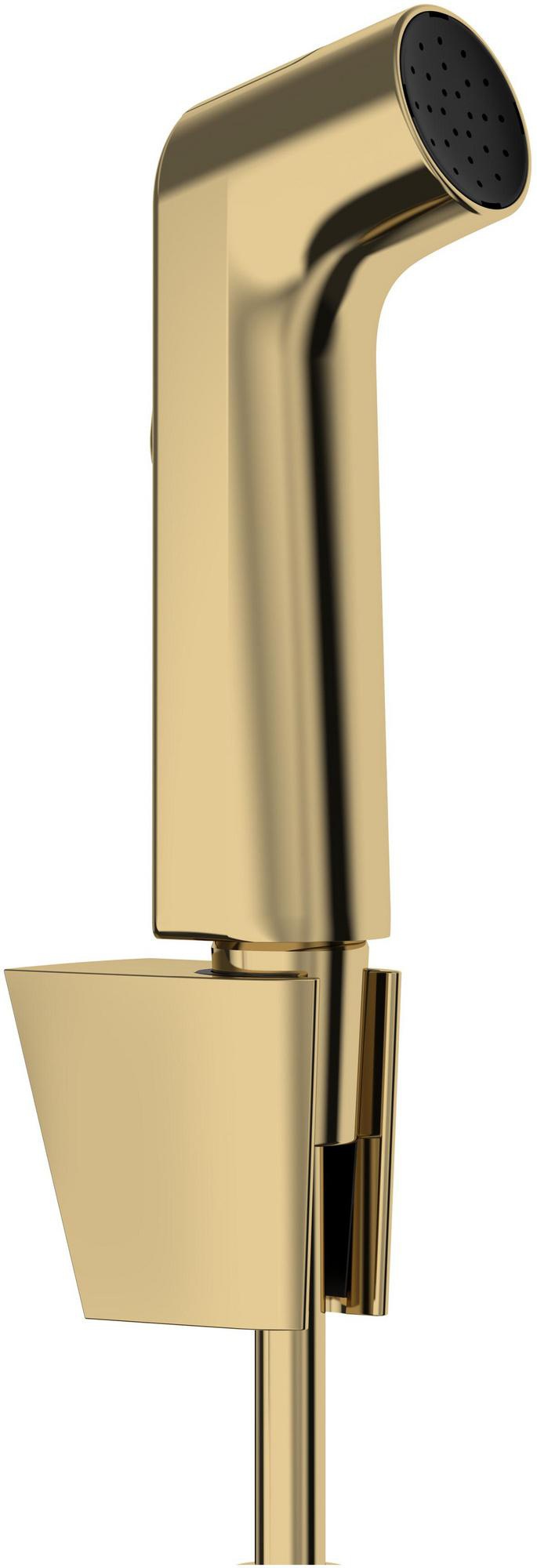 hansgrohe Bidette S Handbrause 1jet mit Porter S Brausehalter und 1250 mm Brauseschlauch in Chrom