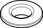 hansgrohe / Nein / Rosette Wannenrandhalter dm 52 mm chr
