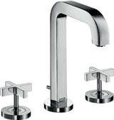 AXOR CITTERIO 3-Loch-Waschtischarmatur 170 mm Kreuzgriff Chrom von HANSGROHE