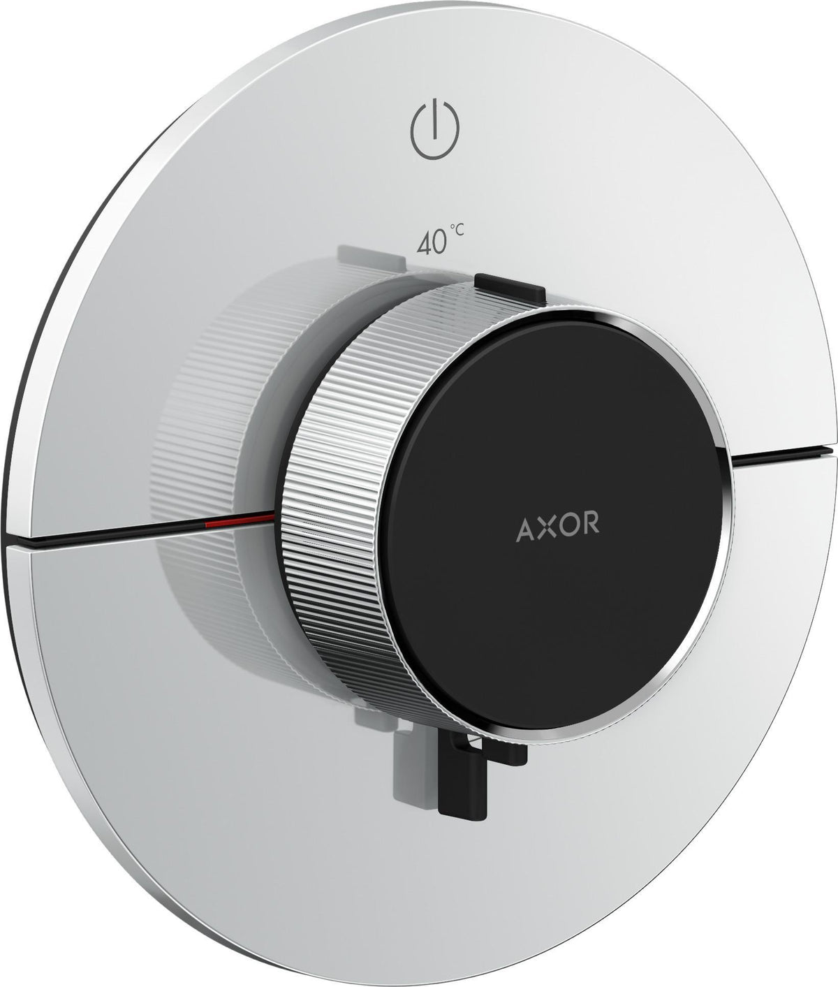 AXOR ShowerSelect ID Thermostat Unterputz rund 1 Verbraucher Chrom – Präzise Temperatursteuerung