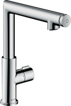 für 1 Hahnloch / chrom / 160 mm