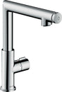 AXOR Uno Waschtischmischer 220 chrom mit Zugstangen-Ablaufgarnitur – ComfortZone
