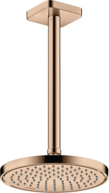 AXOR Kopfbrause 220 1jet EcoSmart Chrom – 220 mm Rain-Duschkopf für Wand- und Deckenmontage