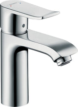 Hansgrohe Metris 110 LowFlow Einhebel-Waschtischmischer mit ComfortZone und Zugstangen-Ablaufgarnitur, chrom