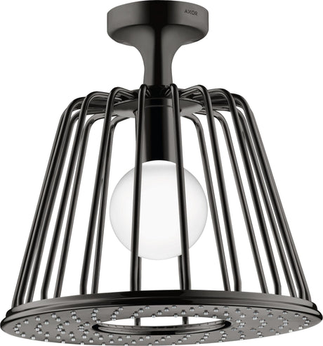 AXOR LampShower Nendo Kopfbrause mit Deckenanschluss und LED-Beleuchtung, Chrom, 275 mm