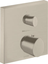 AXOR Starck Organic UP Thermostat mit Absperrventil – Chrom, 1 Verbraucher, quadratisch