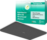 HANSGROHE Kopfbrause Raindance Alive Q 210/340 1jet EcoSmart BBC – Rechteckig, 214 x 343 mm, Rain & PowderRain