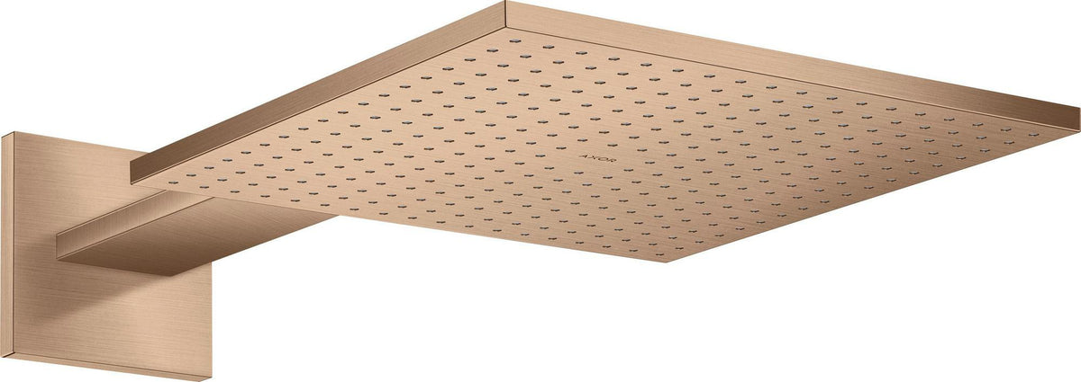 AXOR Kopfbrause 300/300 2jet Chrom mit Brausearm – PowderRain & Intense PowderRain