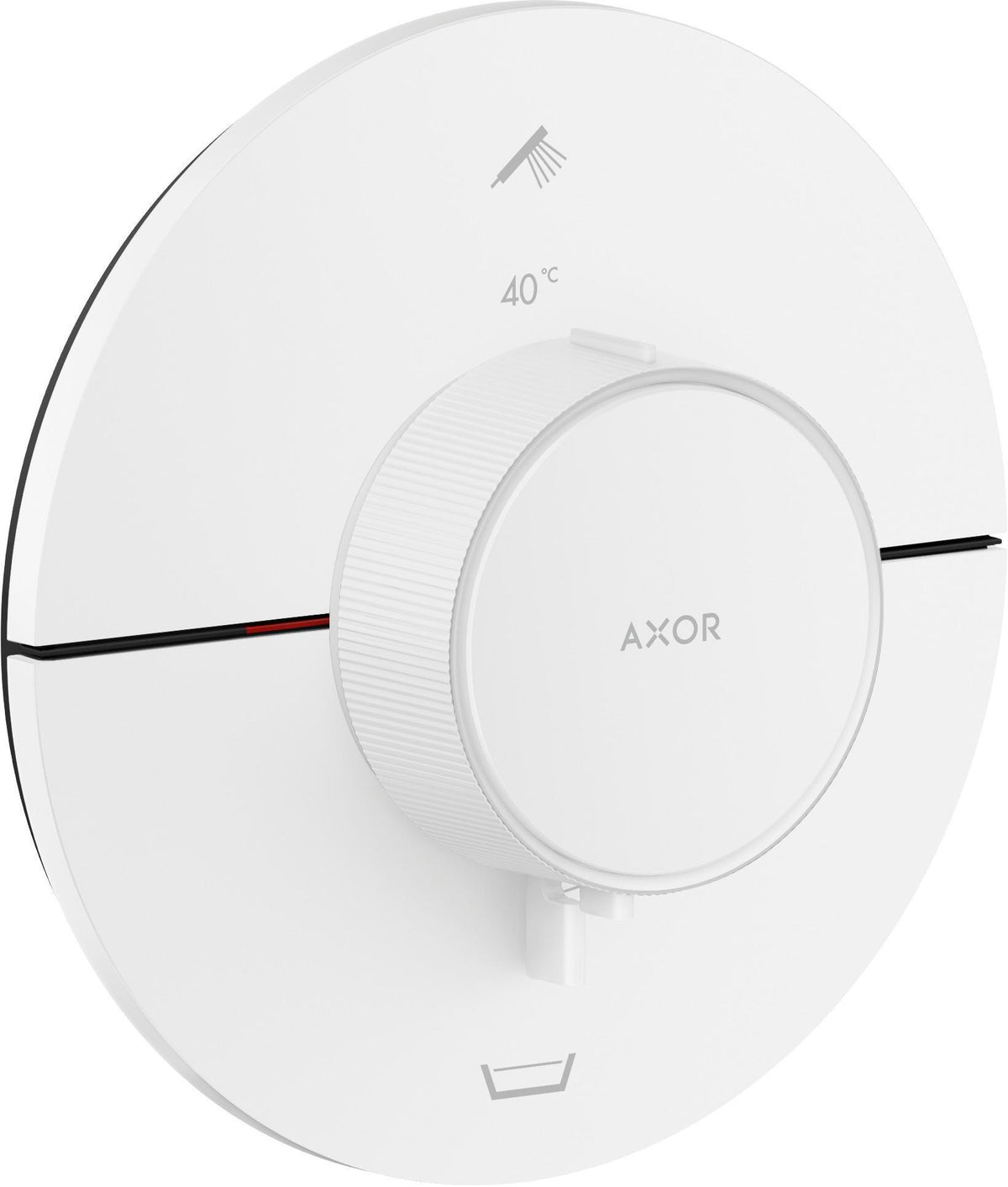 AXOR ShowerSelect ID Thermostat rund für 2 Verbraucher mit Sicherungskombination chrom