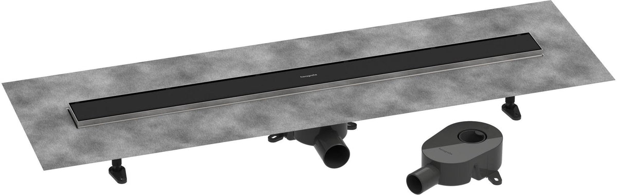 HANSGROHE RainDrain Go Duschrinne 900 mm Komplettset rückseitig befliesbar