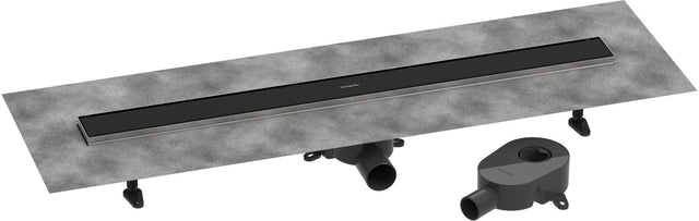 HANSGROHE RainDrain Go Duschrinne 900 mm Komplettset rückseitig befliesbar