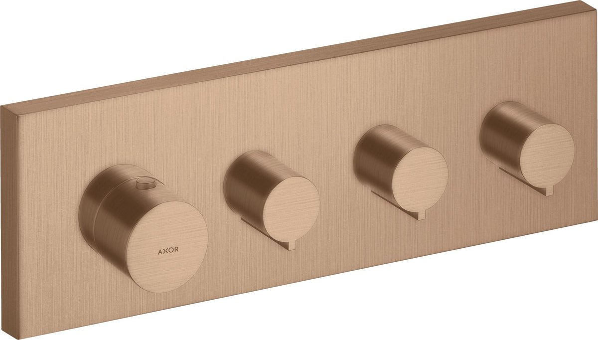 AXOR STARCK SHOWERCOLLECTION Thermostatmodul DN 20 für 3 Verbraucher, eckig, Chrom
