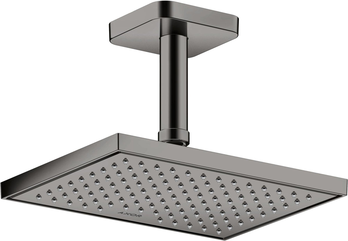 AXOR Kopfbrause 245 x 185 mm 1 Jet EcoSmart Chrom – Rain-Duschkopf für Wand- und Deckenmontage