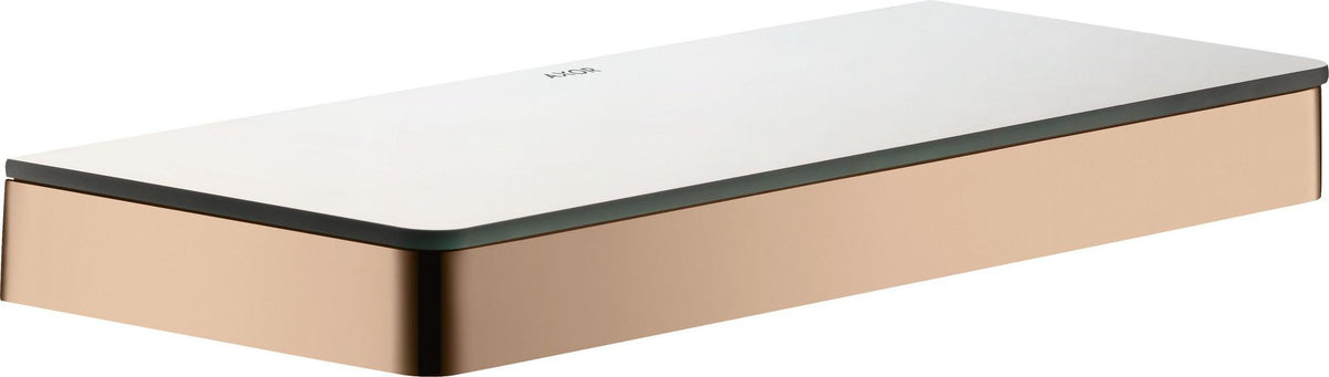 AXOR Universal Softsquare Ablage 300 mm Wandmontage verchromt mit Sicherheitsglas