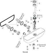 Hansgrohe Pura Vida Einhebel-Brausemischer DN 15 Aufputz – Chrom, mit Schalldämpfer