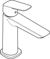 HANSGROHE HG Einhebel-Waschtischmischer 110 LOGIS mit Zugstangen-Ablaufgarnitur, chrom