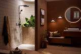 HANSGROHE Raindance Alive S 300 1jet Duschsystem mit Thermostat ShowerSelect Comfort E – Schwarz