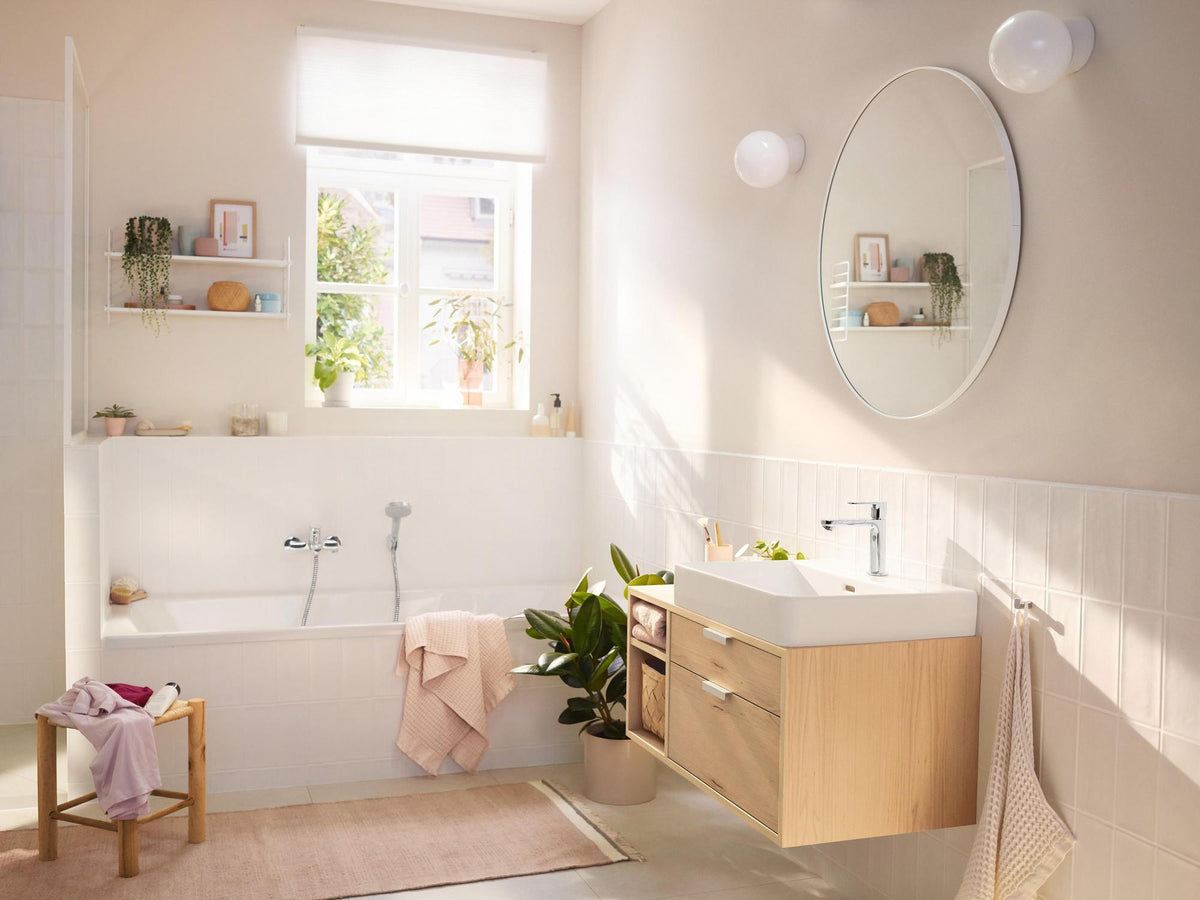 HANSGROHE Rebris S 110 CoolStart Einhebel-Waschtischmischer chrom – ohne Ablaufgarnitur
