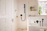 HANSGROHE Rebris S Fertigmontageset Wannenmischer Unterputz Chrom – 2 Verbraucher, Thermostat