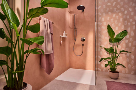 HANSGROHE Pulsify S Kopfbrause 260 mm – PowderRain Strahl, chrom, wand- oder deckenmontierbar
