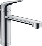 HANSGROHE Focus M42 Spültischmischer M423-H120 mit 360° Schwenkauslauf und Vorfenstermontage in Chrom