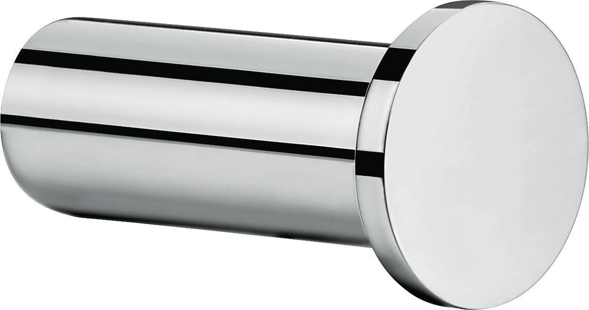 HANSGROHE Einzelhaken Logis Universal – Wandmontage, verchromt, Metall, verdeckte Befestigung
