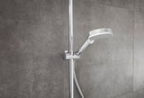 HANSGROHE Showerpipe CROMETTA E 240 Chrom mit Thermostat Ecostat 1001 CL – Duschsystem