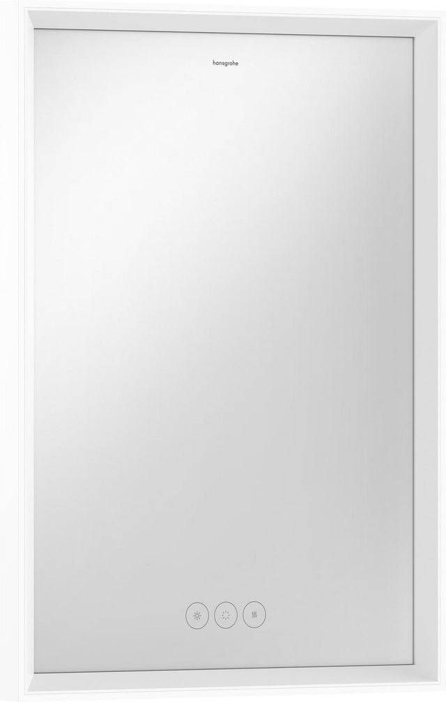 HANSGROHE Xarita E Wandspiegel 500x700 mm, LED, SmartTouch, AntiFog, mattweiß