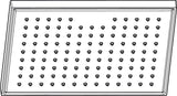 AXOR Kopfbrause 245 x 185 mm, 1 Jet, Chrom – Rain-Strahl für Wand- und Deckenmontage