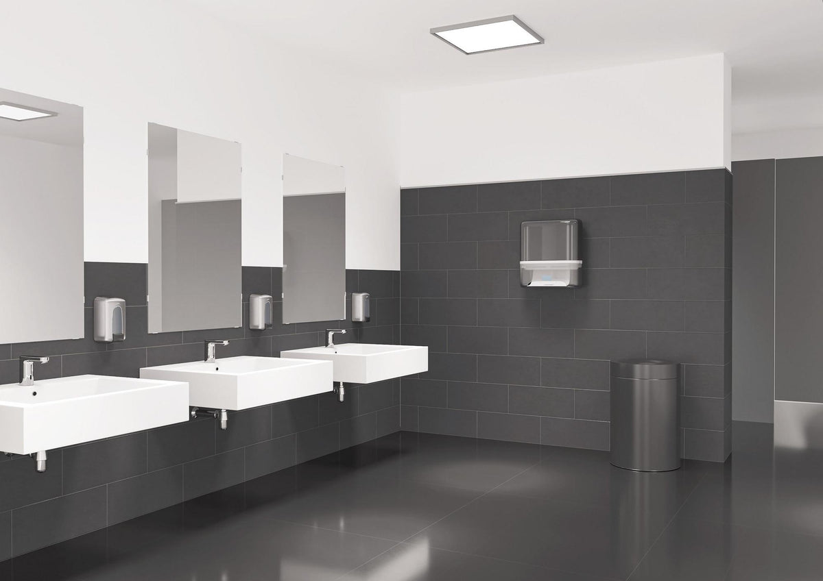 HANSGROHE VERNIS Blend Elektronik-Waschtischmischer mit Infrarot-Sensor und Temperaturvoreinstellung, Chrom