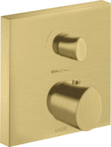 AXOR Starck Organic UP Thermostat mit Absperrventil – Chrom, 1 Verbraucher, quadratisch