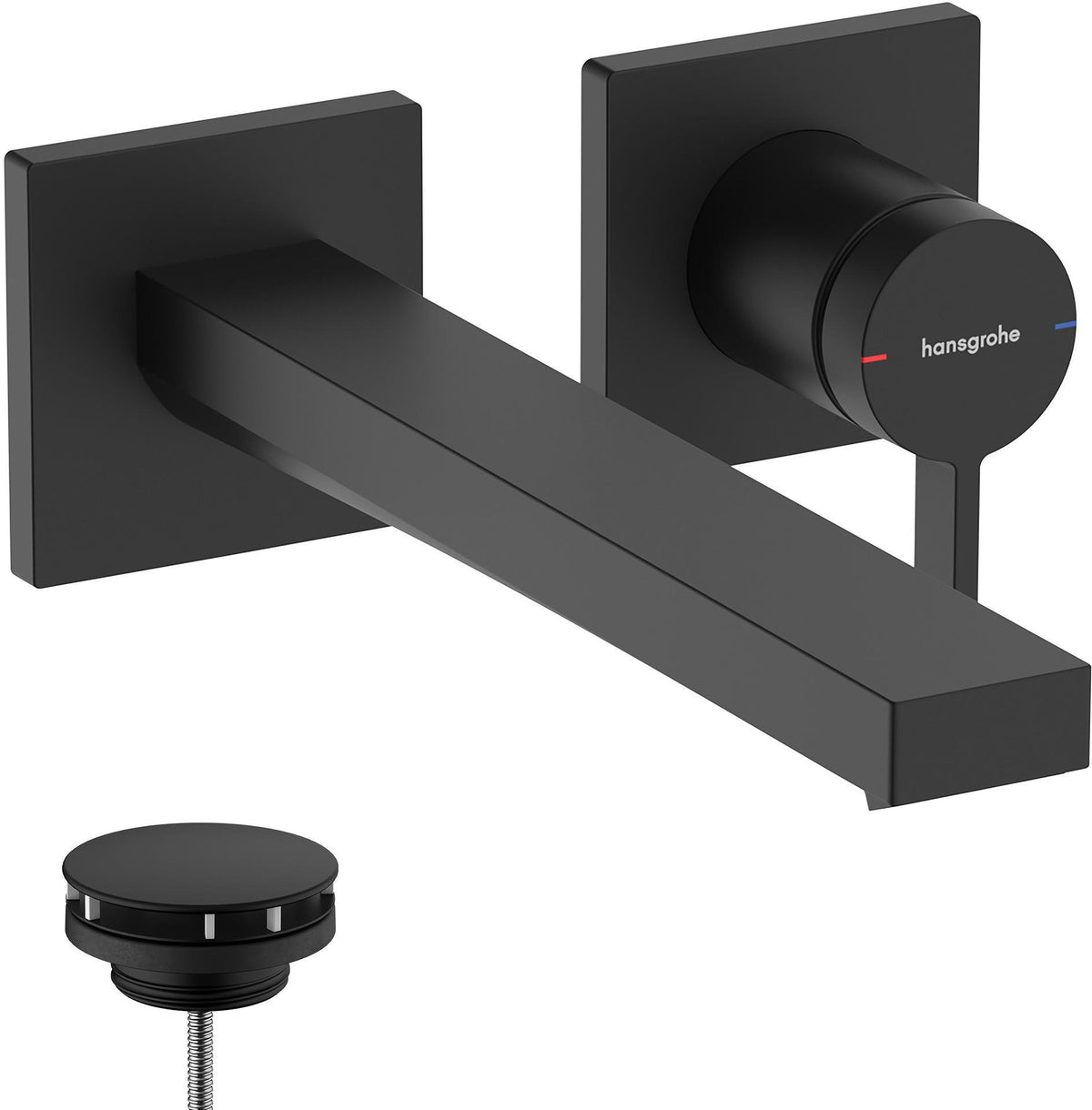 HANSGROHE Tecturis E Einhebel-Waschtischmischer Unterputz EcoSmart+ 225mm chrom