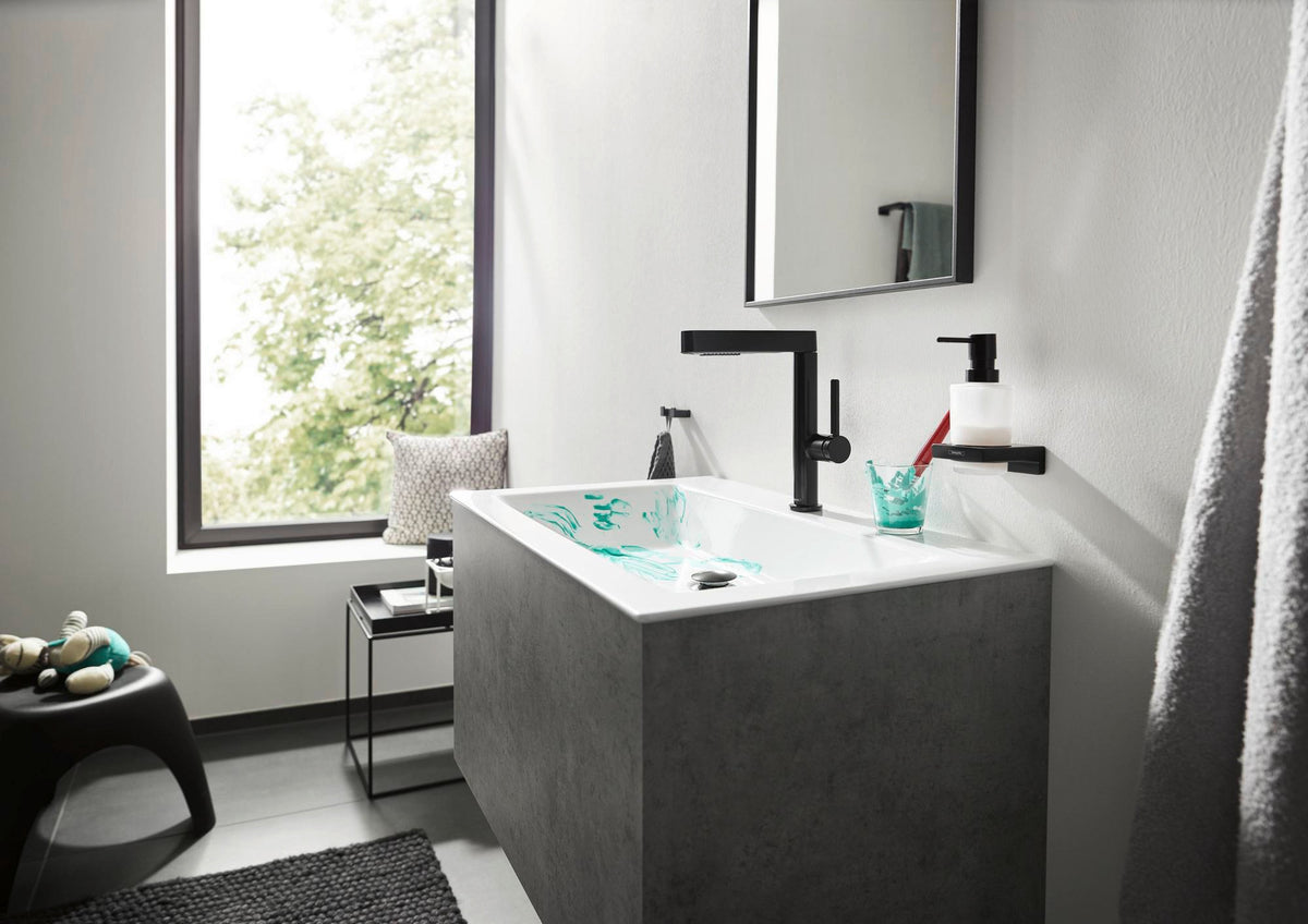 Hansgrohe AddStoris Doppelhaken Chrom – Wandmontage, verdeckte Befestigung, Metall