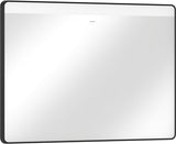 Hansgrohe Xarita Lite Q Spiegel 360 mm mit horizontaler LED-Beleuchtung, mattschwarz