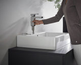 Hansgrohe VERNIS Shape 100 Einhebel-Waschtischmischer mit Zugstangen-Ablaufgarnitur, chrom