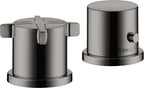 Chrom / polished black chrome