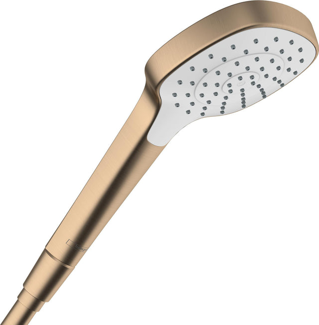 HANSGROHE HG Handbrause CROMA Select E 1jet brushed bronze – 110 mm, Rain, QuickClean
