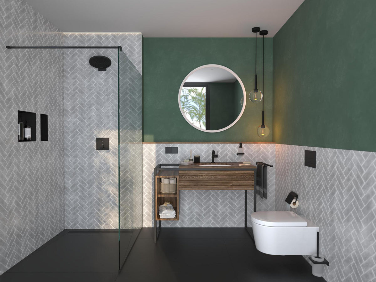 HANSGROHE EluPura S Wand-WC Set weiß mit HygienEffect und SoftClose