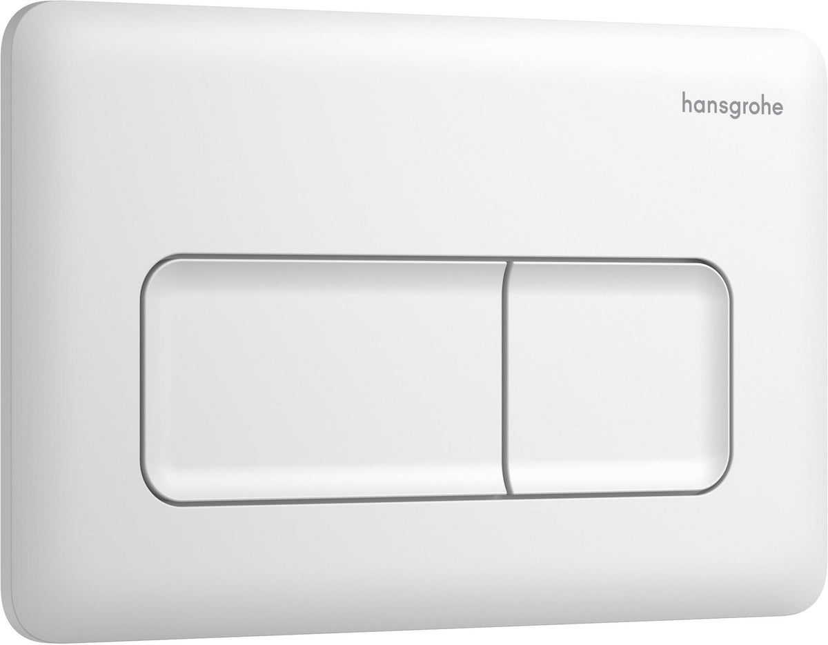 Hansgrohe iFrame Original Q Betätigungsplatte mit 2-Mengen-Spülung in Chrom