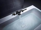 AXOR MYEDITION 4-Loch-Wannenrandarmatur ohne Platte – polished gold optic, thermostatisch