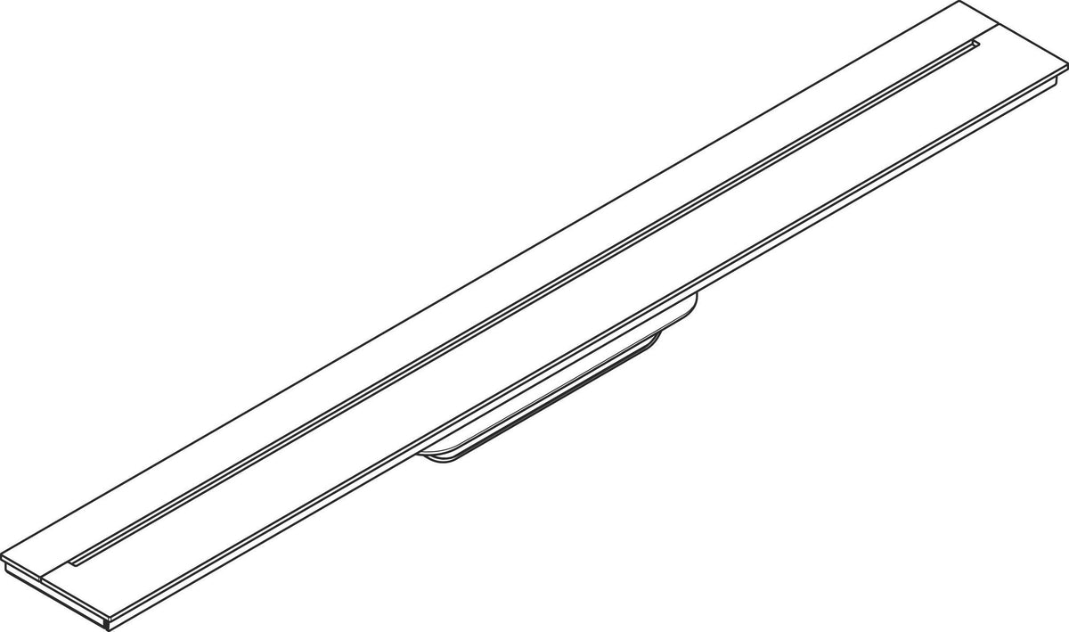 AXOR Drain Fertigset Duschrinne 700 mm Wandmontage Chrom – mit Dryphon & Designabdeckung