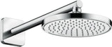 AXOR Kopfbrause 220 1jet chrom – Rain-Strahl, 220 mm, Wand- oder Deckenmontage