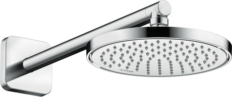 AXOR Kopfbrause 220 1jet EcoSmart Chrom – Rain-Duschkopf mit Antikalk, 220 mm, für Wand- und Deckenmontage