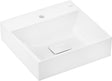HANSGROHE Xevolos E Handwaschbecken 500x480mm weiß SmartClean mit Hahnloch ohne Überlauf