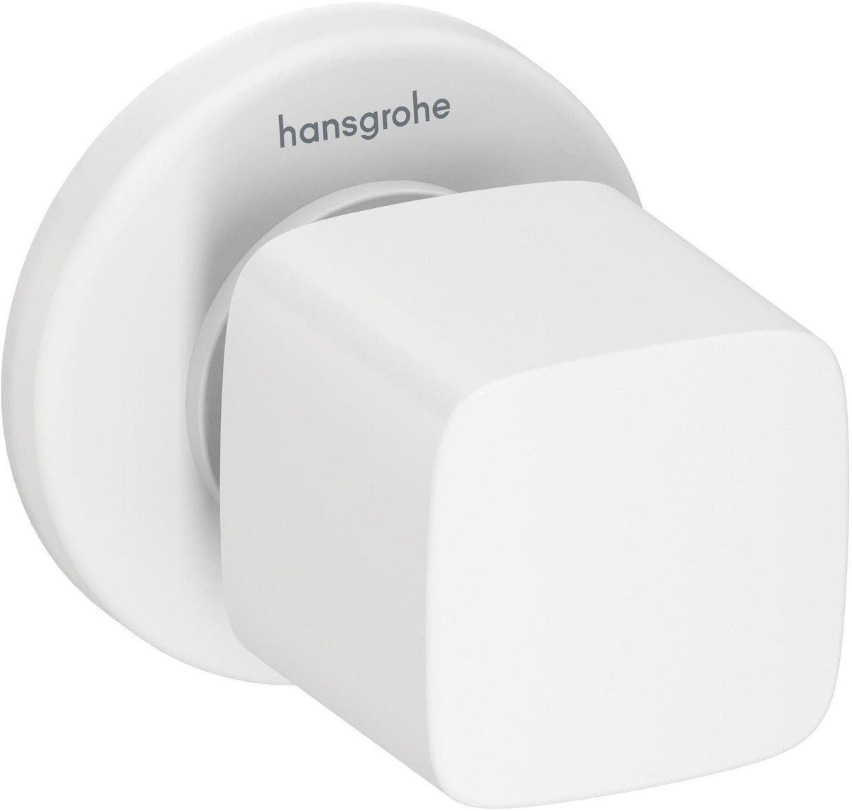 HANSGROHE Metris Unterputz-Abstellventil DN15/DN20 chrom – Aufbauteil mit Abdeckrosette